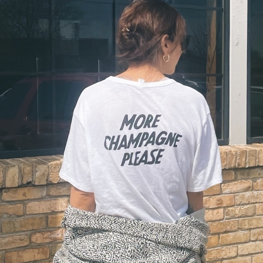 🥂CHAMPAGNE graphic tee